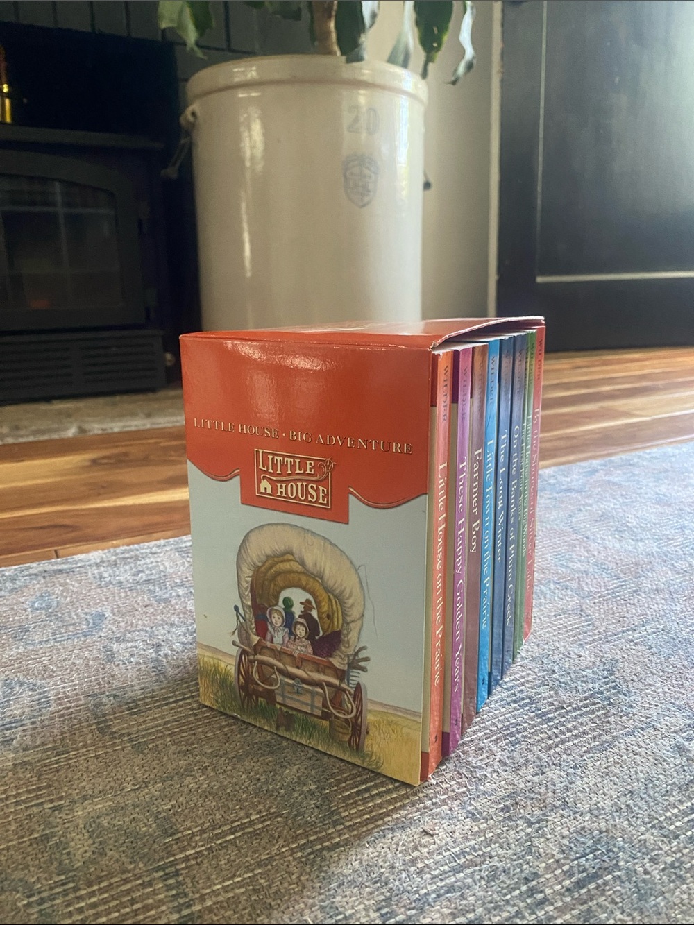 9 volume Little House Box set